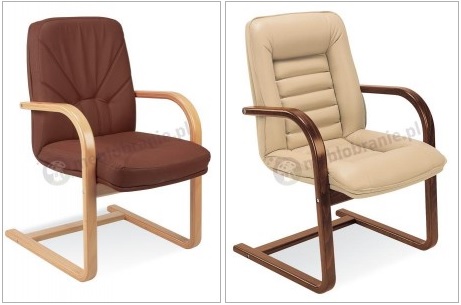 Мы можем надеть кресла с оригинальным дизайном или стулья на полозьях, которые больше похожи на домашние кресла